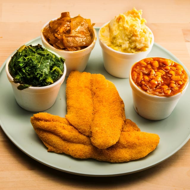Fried Fish Plate.
