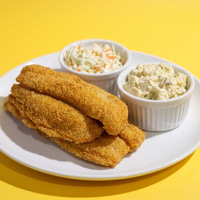 Fried Fish Plate.